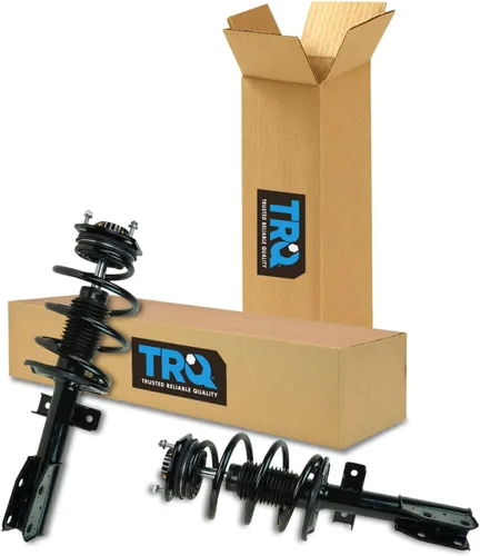 Miniatura 215 de TRQ Conjunto de Amortiguador y Resorte Delantero Cargado con Resorte Helicoidal Pre-ensamblado Compatible con Jeep Cherokee Limited AWD 14-22 Sin