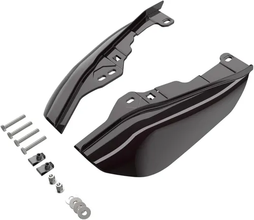 Miniatura 15 de Advanblack Deflectores de aire Road Glide Mid Frame 2024 compatibles con Harley Touring Street Glide, Road King, Electra Glide, 2009-2025