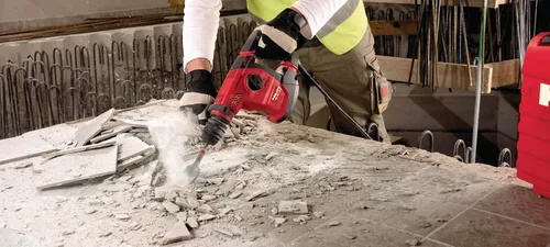 Miniatura 3 de Hilti Cincel de escalado TE-CX SC 25/6, cincel de descamación autoafilable para raspar salpicaduras de soldadura, encofrado Seepage y otros residuos