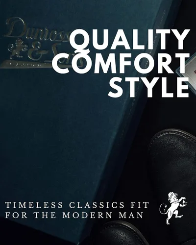 Miniatura 7 de Dunross Sons Botas Chelsea casuales de vestir para hombre zapatos elegantes para hombre botas casuales para hombre con plantilla Ortholite