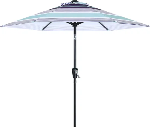 Miniatura 37 de ABCCANOPY Sombrilla de patio al aire libre de 7.5 pies, sombrilla de mesa con protección UV con manivela para una fácil instalación, adecuada