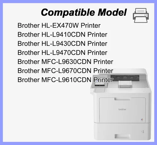 Miniatura 2 de TN810XL TN-810XL Cartucho de tóner de alto rendimiento para TN-810 TN810 Uso de tóner para MFC-L9610CDN HL-EX470W HL-L9410CDN HL-L9430CDN