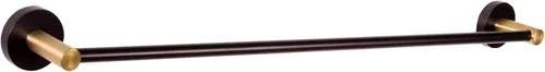 Miniatura 17 de Design House 582734-BGD Kelton - Gancho para bata, color negro mate, dorado satinado