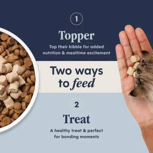 Miniatura 7 de Instinct Guarnición liofilizada de alimento para gato Raw Boost Mixers sin granos, receta completamente natural de Nature's Variety, Pollo