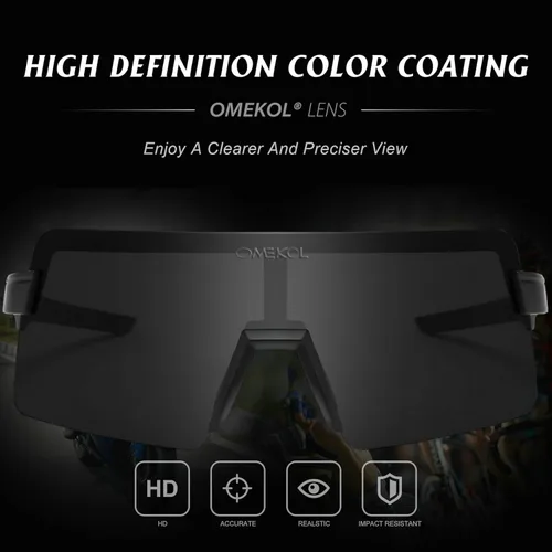 Miniatura 3 de Dos tamaños para adultos y jóvenes, lentes de sol polarizados para hombres y mujeres, para deportes al aire libre, gafas de béisbol UV400, gafas
