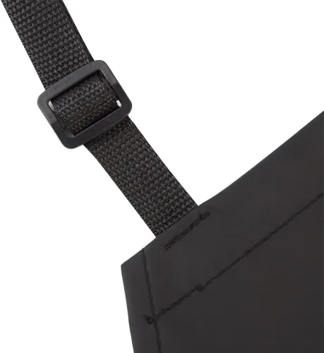 Miniatura 3 de Delantal de goma y vinilo VWELL de 41.5'' impermeable para hombres y mujeres, delantal para lavavajillas, delantal químico para trabajo de Negro