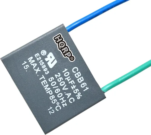 Miniatura 11 de HQRP Condensador compatible con ventilador de techo Hampton Bay 4.5uf+5uf+6uf 4-Wire CBB61