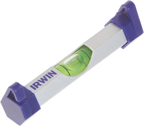 Miniatura 6 de IRWIN Nivel de poste magnético de herramientas (1794482), nivel de línea de aluminio Blue & IRWIN 1794484, plateado