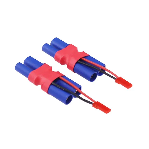 Miniatura 4 de 3 unids EC5 macho a hembra conector con JST macho 20awg 2.0 in cable paralelo adaptador de corriente para cardán de cámara (B172-3)