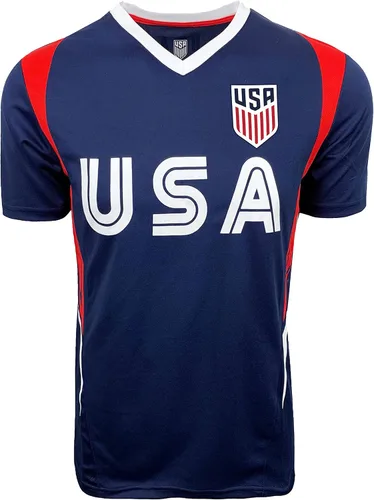 Miniatura 2 de Icon Sports Camiseta de fútbol para adultos USMNT de la Federación de Fútbol de los Estados Unidos