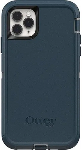 OtterBox Defender Series Screenless Edition - Funda para iPhone 11 Pro Max (solamente), solo funda, Gone Fishin (clima/azul Majollca)