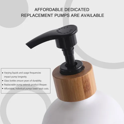 Miniatura 5 de MOMEEMO Juego de dispensador de jabón negro, contiene dispensador de jabón para manos y platos, adecuado para decoración de cocina (negro)