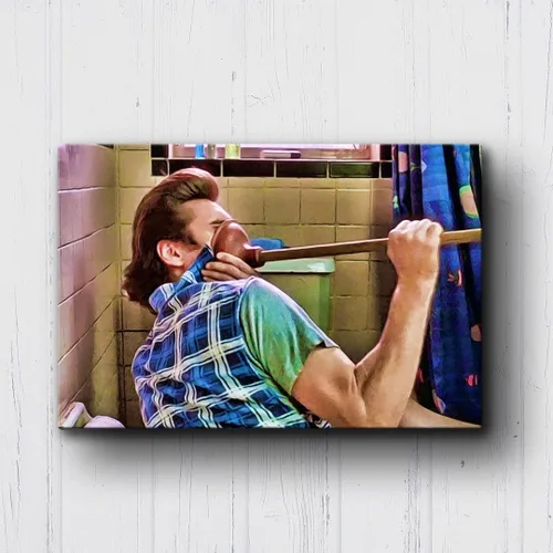 Decoración de baño, póster de película, decoración de pared, lienzo, impresiones artísticas, pintura, obra de arte, decoración del hogar para sala