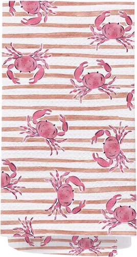 Miniatura 20 de SPBL&L Toallas de Cocina de Langosta - Decoración de Langosta, Toallas de Mano Náuticas para Baño, Toallas de Platos Costeras Náuticas de Playa