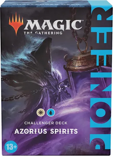 Miniatura 2 de Magic: The Gathering Pioneer Challenger Deck 2021 - Azorius Spirits (Blanco-Azul)