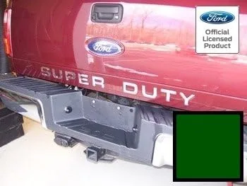 Miniatura 14 de 2008-2016 Insertos de letras para portón trasero (calcomanías delgadas) de reemplazo para Ford F250 F350 F450 Super Duty (2008-2016) Bandera