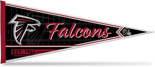 Miniatura 17 de Rico Industries NFL Football Classic - Banderín de fieltro de 12 x 30 pulgadas para decoración de pared, ideal para el hogar, dormitorio, decoración