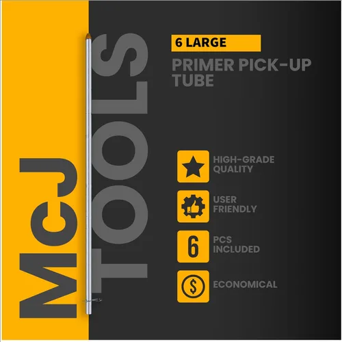 Miniatura 2 de McJ Tools Tubo alimentador de imprimación de recarga grande, paquete de 6