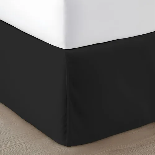 Miniatura 20 de Falda para cama de algodón egipcio de 550 hilos con caída de 12 pulgadas para cama tamaño Alaskan King (108 x 108 pulgadas), color Moss (musgo), 1