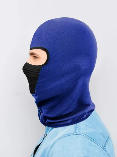 Miniatura 2 de 9 piezas de pasamontañas de verano transpirable protección contra el polvo cuello bufanda de cara completa para actividades al aire libre