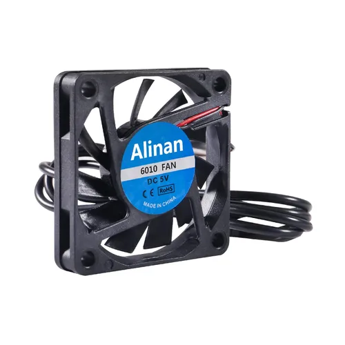 Miniatura 3 de Alinan 4 unids 6010 5V Ventilador USB Puerto 2.362x2.362x0.394 in 2-pin Manga Bearing Brushless DC Cooling Fan Impresora 3D Ventilador