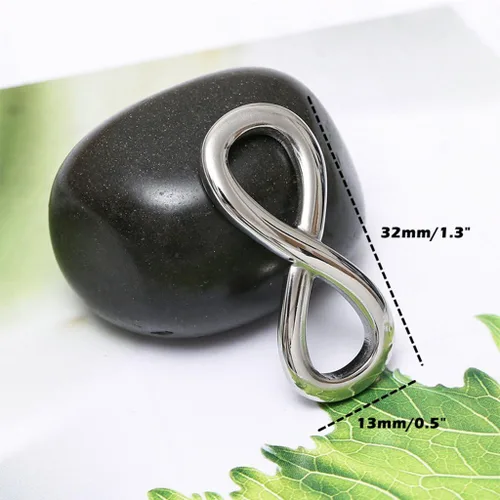 Miniatura 2 de ALIMITOPIA Conectores de símbolo infinito para hacer joyas colgantes