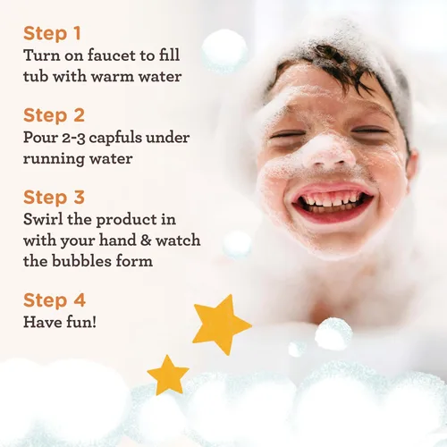 Miniatura 5 de Aveeno Kids Baño de Burbujas para Piel Sensible 19.2 Onzas