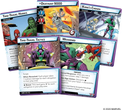 Miniatura 3 de Marvel Champions The Card Game The Once and Future Kang - Juego de estrategia cooperativa de superhéroes para niños y adultos, a partir de 14 años