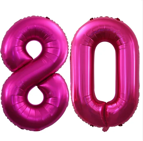 Miniatura 373 de Goer, conjunto de globos de papel aluminio para decoraciones de cumpleaños, globos de las letras de feliz cumpleaños y de números Oro