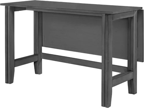 Miniatura 7 de LUMISOL Mesa de comedor extensible para 4 personas, mesa de comedor plegable pequeña para cocina, de 18 a 36 pulgadas, ahorro de espacio, fácil