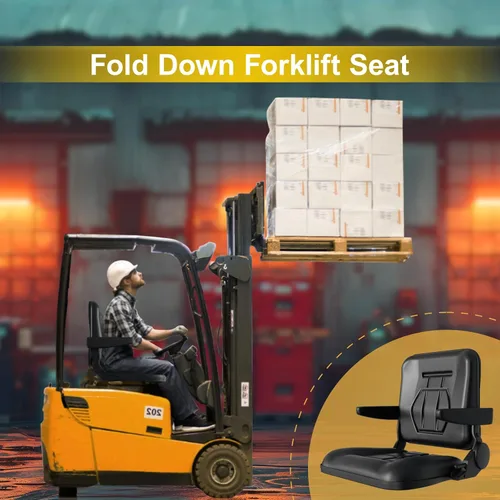 Miniatura 2 de Asiento universal de tractor, asiento de cortacésped con reposabrazos de repuesto, asientos de carretilla elevadora para excavadora