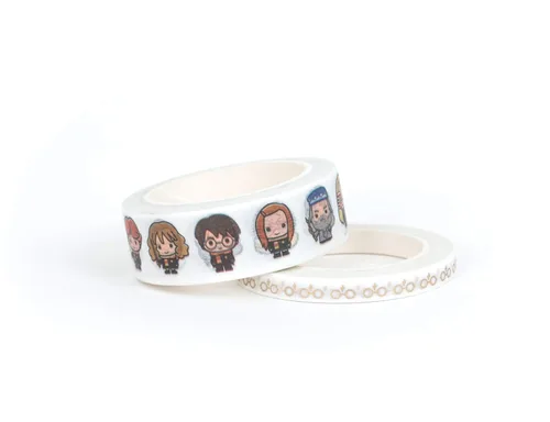 Miniatura 3 de Paper House Productions Harry Potter Foil Accent 10 Piezas de Cinta Washi Favoritas de los Fans con 5 Rollos de 15 mm y 5 Rollos de 5 mm Favoritos