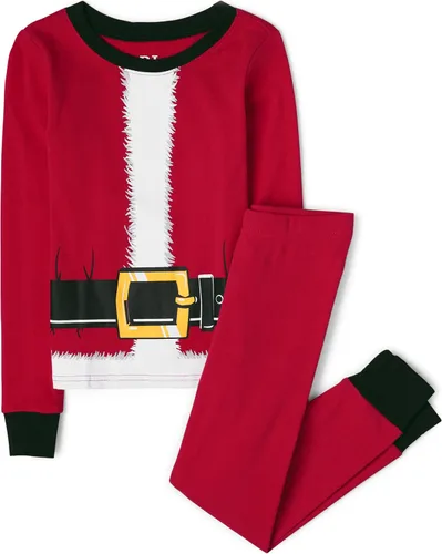 Miniatura 56 de The Children's Place Pijama de Navidad unisex para bebé, algodón Esqueleto