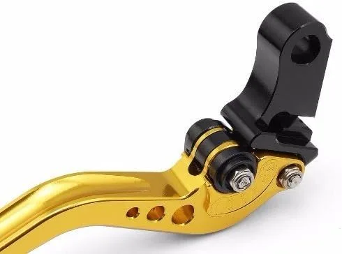 Miniatura 4 de Palancas de embrague de freno corto ajustables CNC para Kawasaki ZZR600 2005-2009 ZX6R / ZX636R / ZX6RR 2000-2004 ZX10R 2004-2005 Z1000 2003-2006