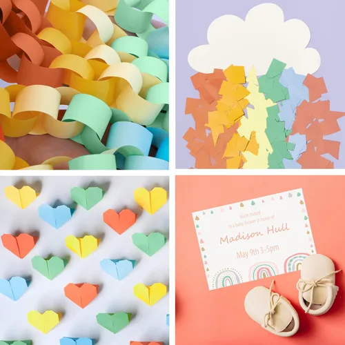 Miniatura 8 de PrintWorks - Cartulina Boho Rainbow de 8.5 x 11 pulgadas, 50 hojas, 5 tonos bohemios surtidos, ideal para proyectos escolares y artesanales, 67