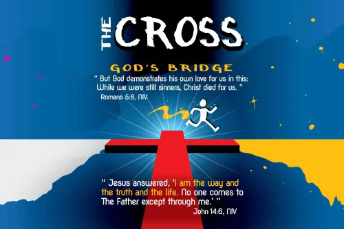 Miniatura 4 de Tractos evangelísticos para evangelismo (paquete de 24) – Memory Cross "There is Hope" Tracto cristiano plegable interactivo para jóvenes y adultos