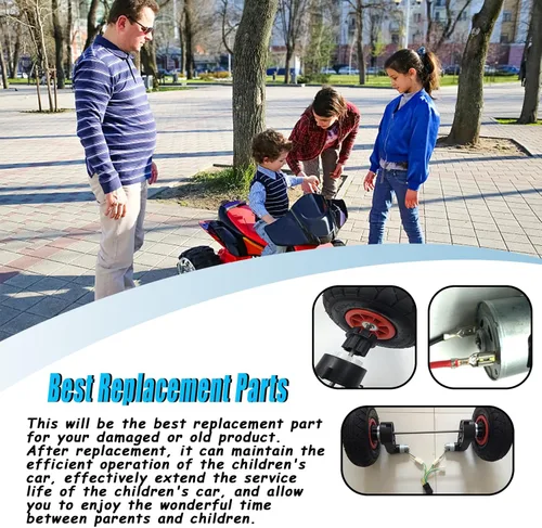 Miniatura 3 de Caja de cambios de motor eléctrico RS390 6V/12V 12000-20000RPM para niños, automóvil, automóvil, dirección, accesorios para niños, piezas