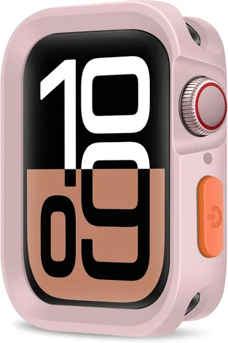 Miniatura 12 de Carcasa resistente compatible con Apple Watch Case de 1.77 pulgadas y 1.73 pulgadas, Series 9/8/7/6/5/4/SE3/2/1, funda protectora de poliuretano