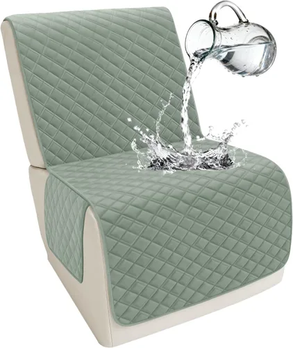 Miniatura 98 de Arfntevss Fundas para sofá seccional reclinable para sofá seccional en forma de L, funda antideslizante lavable para sofá reclinable con forma de L