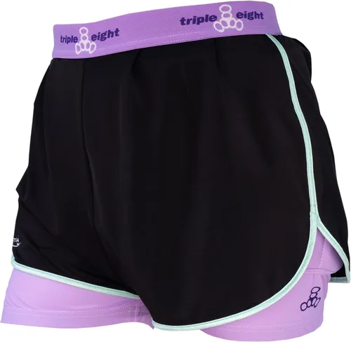 Miniatura 4 de Triple Eight Pantalones cortos acolchados Bumsaver, Barbi Patin Signature Edition, ideal para patinaje sobre ruedas, patinaje en línea/patinaje