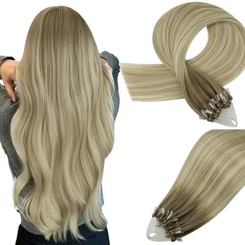 Miniatura 37 de Easyouth Extensiones de cabello humano con alambre, color marrón oscuro, extensiones de cabello humano Remy, extensión de línea de pescado