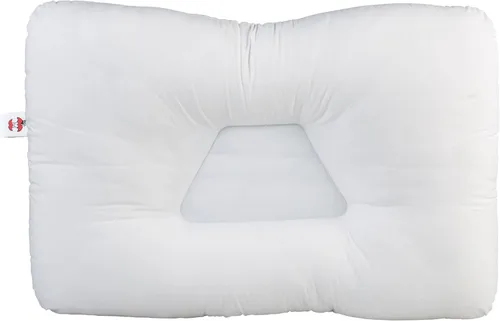Miniatura 8 de Core Products Almohada de apoyo cervical Tri-Core – Almohada ortopédica firme para aliviar el dolor, dormir de espalda y de lado – Almohada Blanco