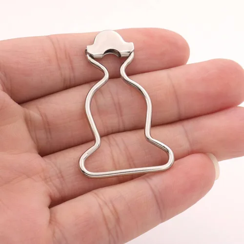 Miniatura 6 de BIKICOCO Hebillas de tirantes en general, 1 pulgada de ancho inferior, para coser enterizos 20 unidades de plata.