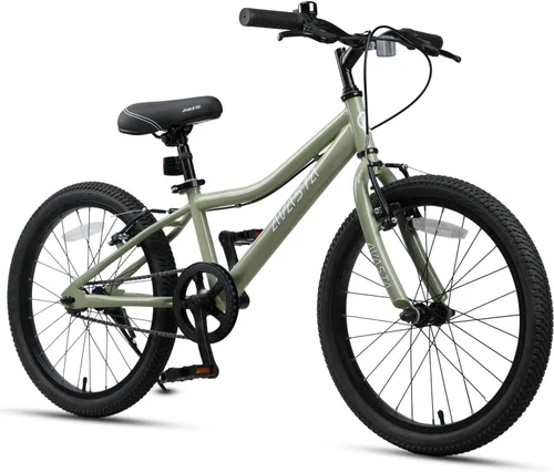 Miniatura 15 de AVASTA Bilbo - Bicicleta infantil de 18 20 pulgadas para niños y niñas de 5 a 10 años, estilo retro, de acero de alto carbono, con manillar
