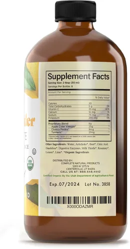 Miniatura 5 de Complete Natural Products Liver Complete 8oz, paquete completo de limpieza y equilibrio de la vesícula biliar de 8 onzas