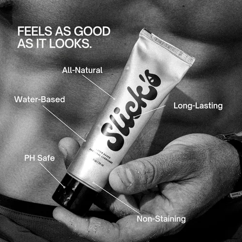 Miniatura 3 de Slick’s for All - Lubricante a base de agua, lubricante personal hipoalergénico y limpio, sin manchas, inodoro, lubricante sexual para privacidad