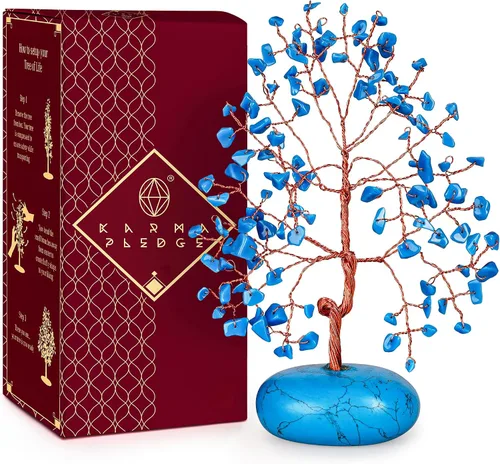 Miniatura 12 de Árbol de la vida hecho a mano de cristal de 7 chakras, regalos únicos de cumpleaños y aniversario para mujeres, madres y amigos Decoración
