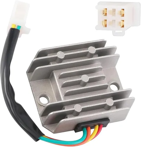 Regulador de voltaje rectificador de 4 cables para GY6 50cc 60cc 80cc 125cc 150cc CG125cc 150cc 200cc 250cc ATV Dirt Bike Go Kart Moped Scooter