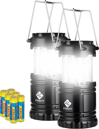 Etekcity Linterna de camping esencial, linterna LED para cortes de energía, equipo de supervivencia y suministros para emergencias, artículos de