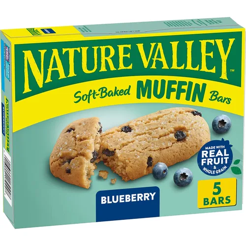 Miniatura 12 de Nature Valley Barras de magdalenas horneadas suaves, chispas de chocolate, barras de aperitivos, 10 barras, 12.4 onzas